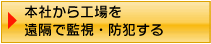 本社から工場を遠隔で監視・防犯する